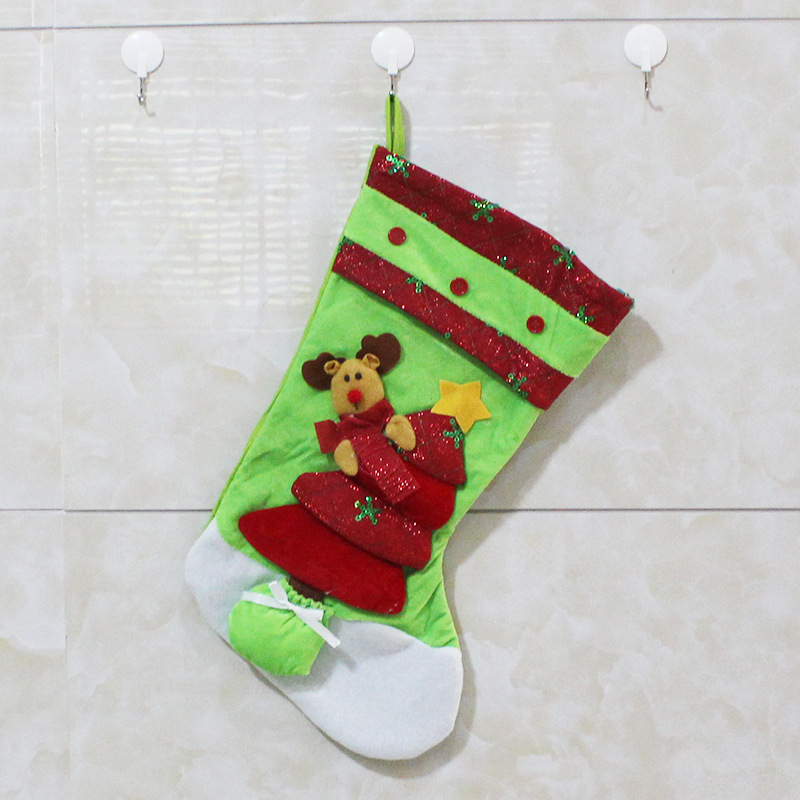 Christmas Decoration Supplies Christmas Gift Bag Sock Accessories Gift bag Christmas Socks