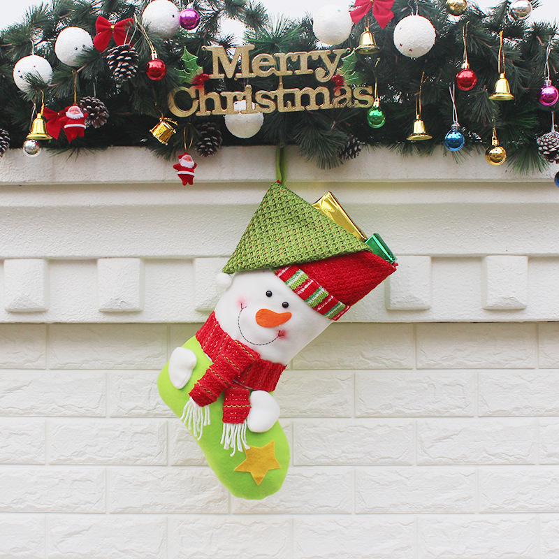 The New Christmas Decorations Festival Supplies Christmas Ggift Candy Socks