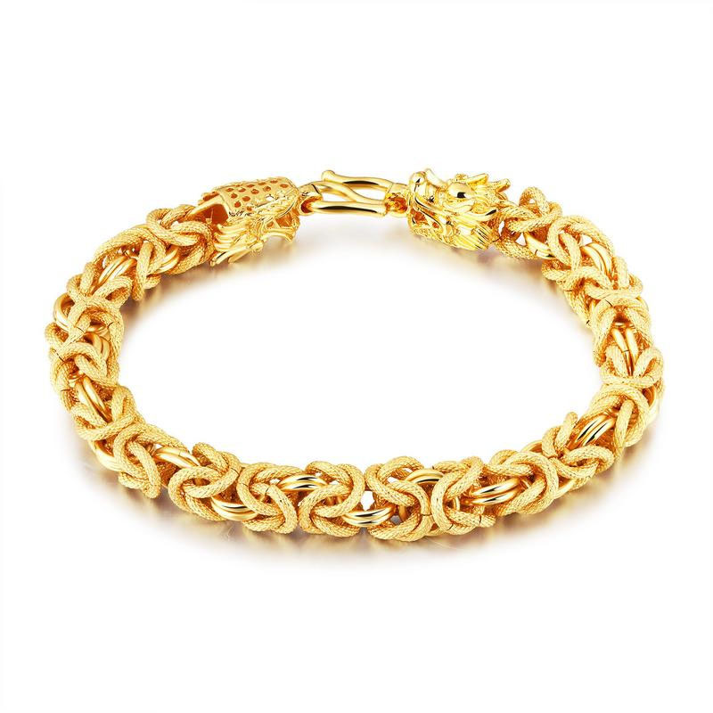 Western Style Creative Double Faucet Domineering Personality Men Fashion Trend Bracelet