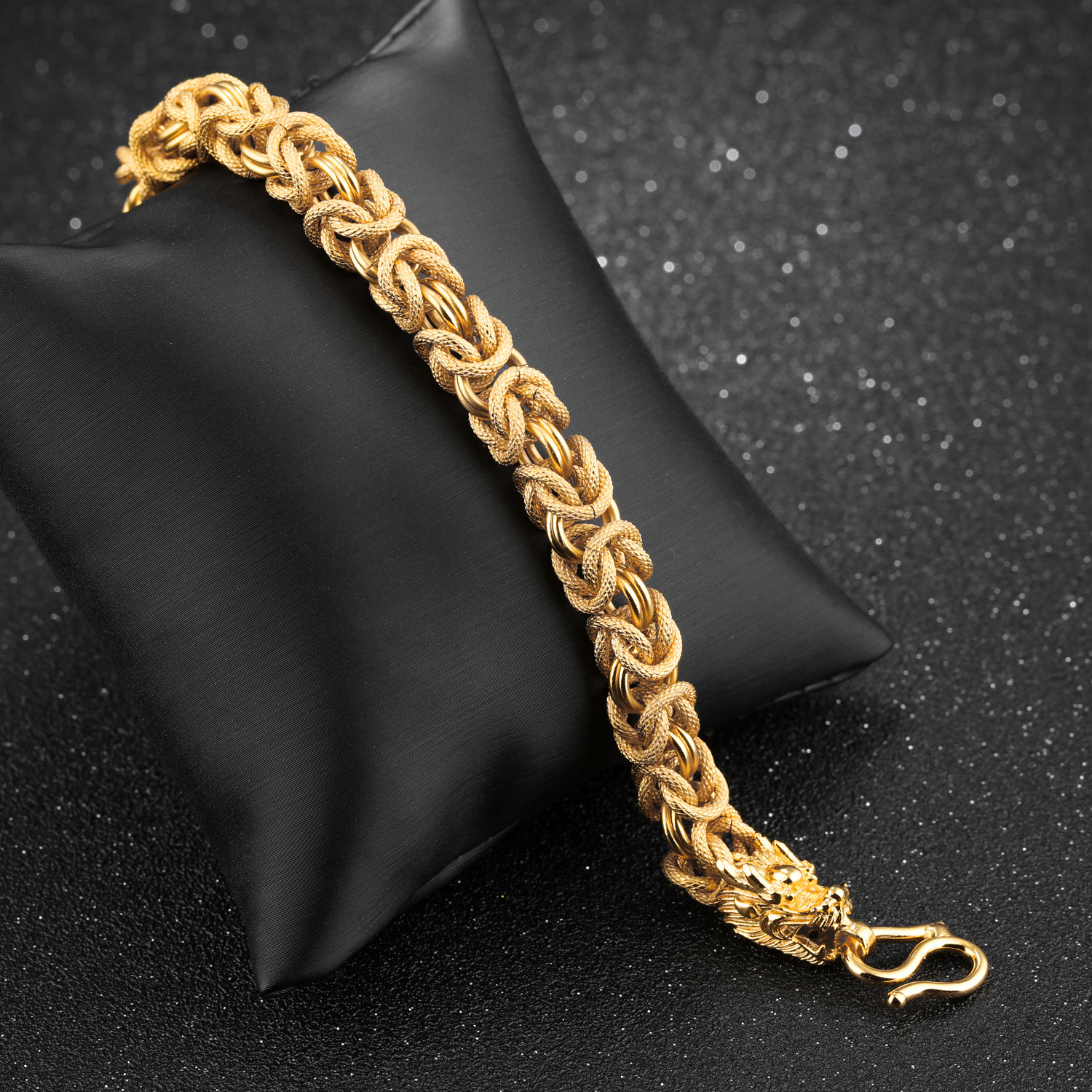 Western Style Creative Double Faucet Domineering Personality Men Fashion Trend Bracelet