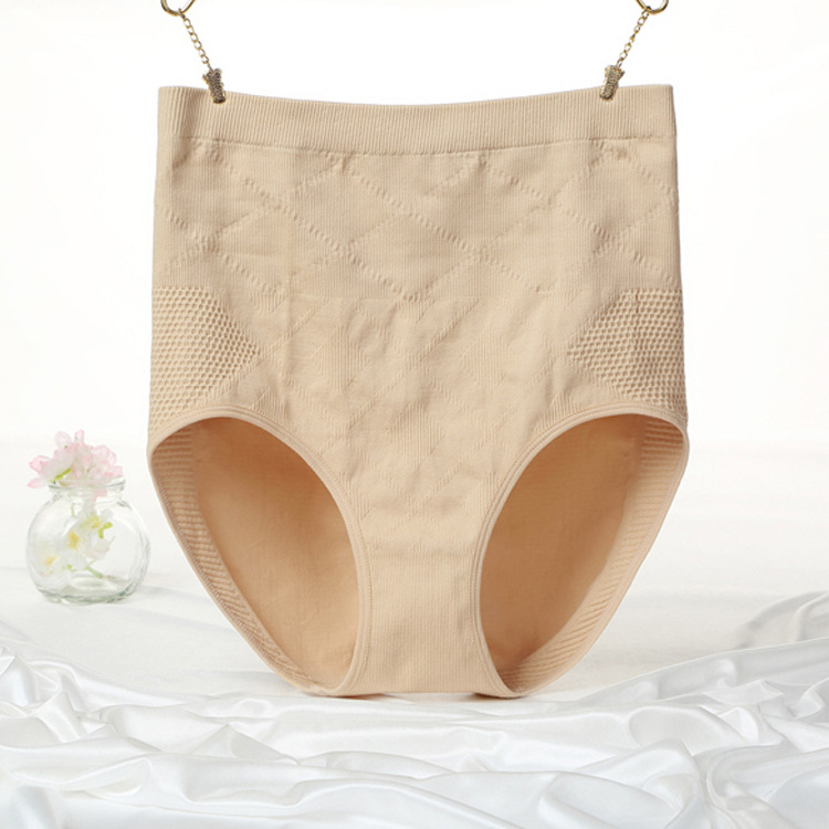 High waist Tight Abdomen Hip Triangle underwear Ms High elasticity fashion Underwear