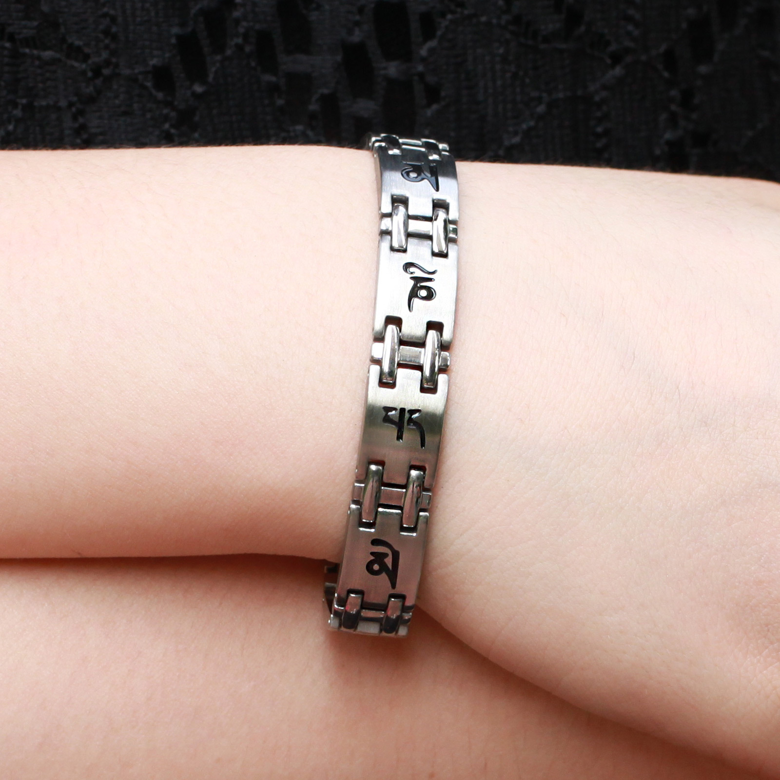 Men Fashion Titanium Steel Bracelet Personality Trend Student Bracelet