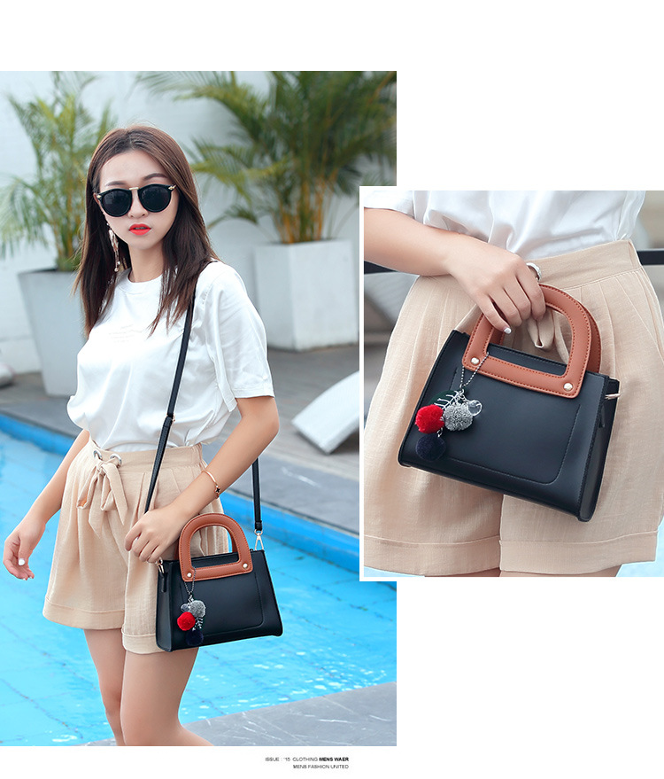 The New Simple Small Square bag Leisure Packet Lady bags Fashion Shoulder Messenger bag Handbag