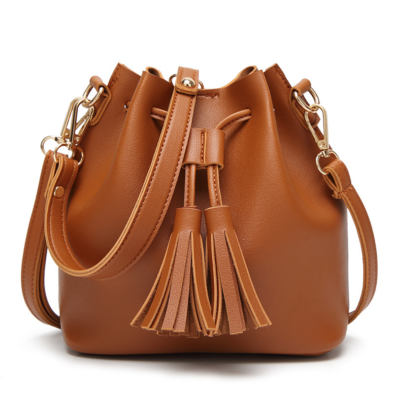 Ms Fashion Tassel Packet Leisure portable Shoulder Messenger bag