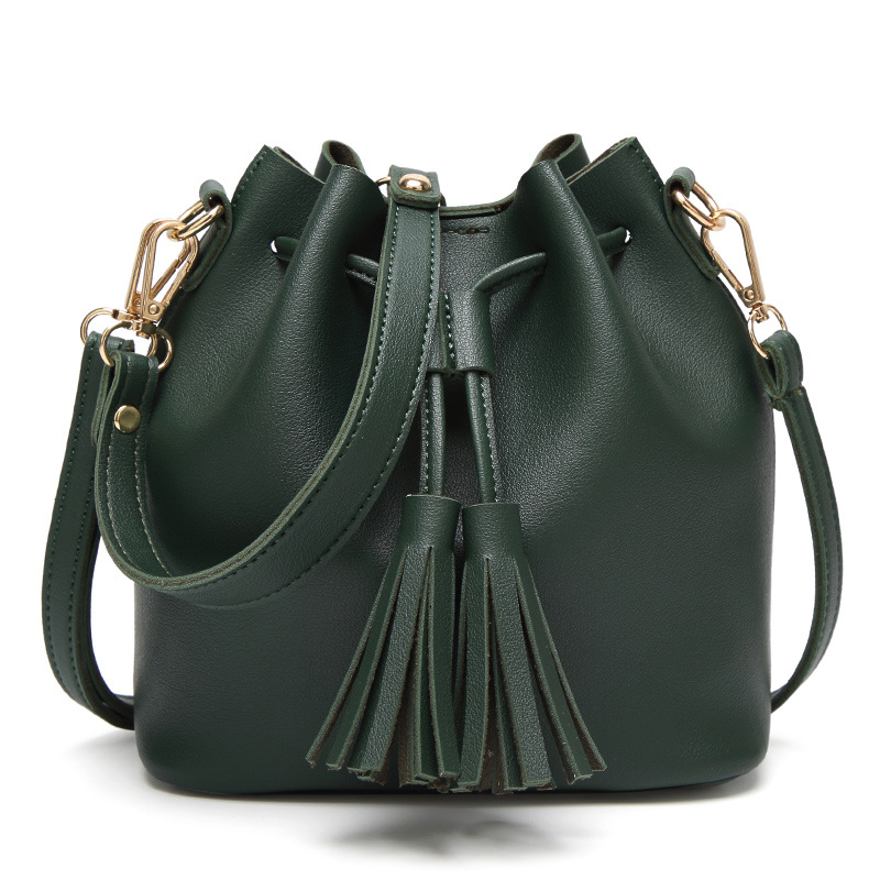 Ms Fashion Tassel Packet Leisure portable Shoulder Messenger bag