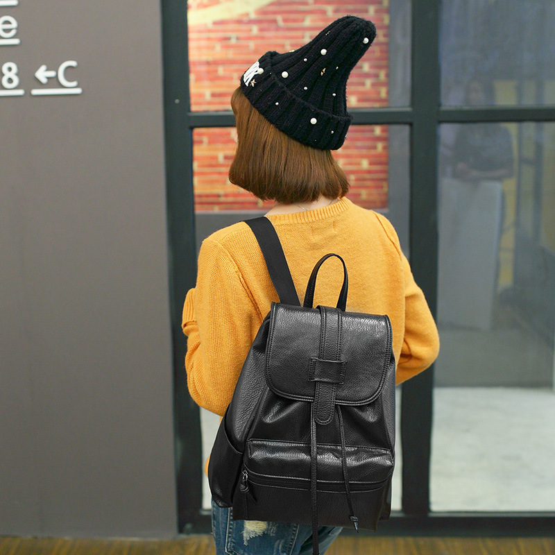 Simple Backpack Student School bag High Capacity Travel Backpack College Winds Leisure Package Handbags