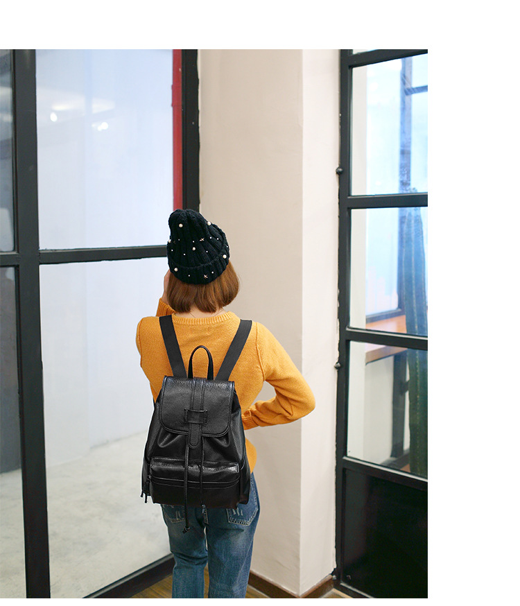 Simple Backpack Student School bag High Capacity Travel Backpack College Winds Leisure Package Handbags