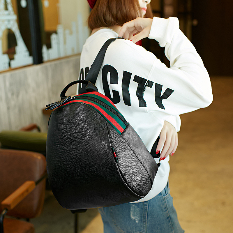 Ladies bag The New Ms backpack pu skin Shells travel Leisure Shoulder Bags Handbags