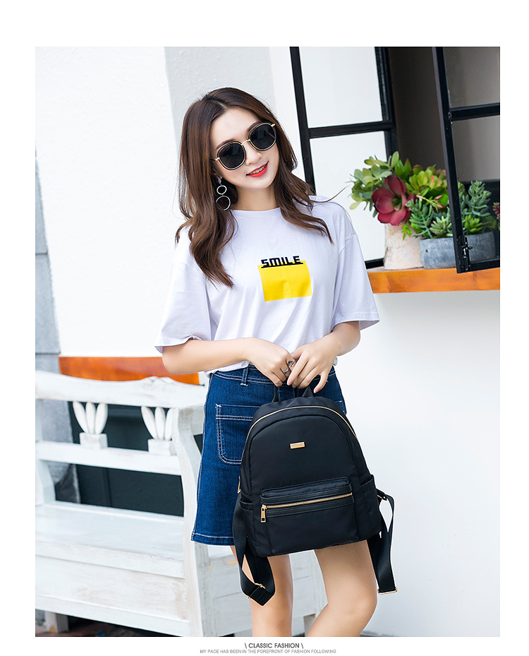 Fashion Simple Leisure Canvas Lady Bags Backpack Retro middle School Student Tourism Backpack Handbags