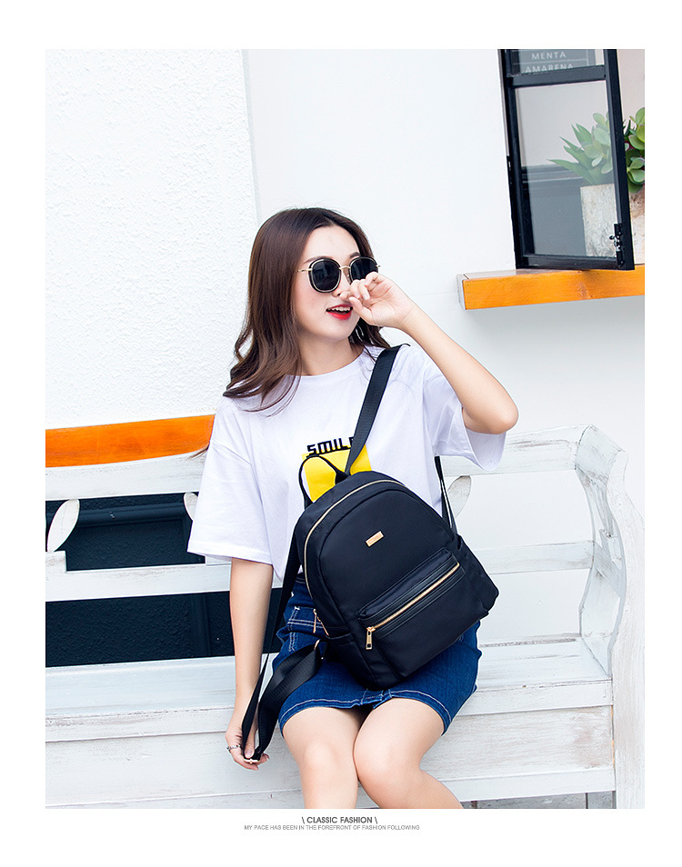 Fashion Simple Leisure Canvas Lady Bags Backpack Retro middle School Student Tourism Backpack Handbags