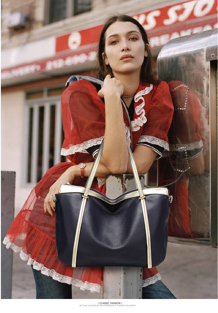 The New Western Style Female Leisure Shoulder Bags Wild Fashion Handbag