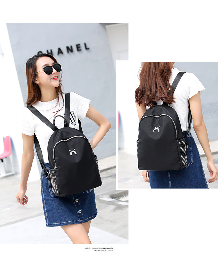 The New Backpack Female Travel Backpack Ms Leisure Fashion Canvas Lady Bags Handbags