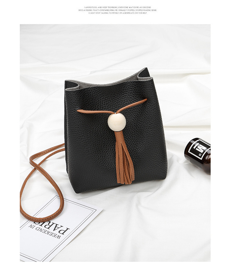 Mini Shoulder Packet Fashion Tassel Mobile Phone Lady Bags Simple Coin Purse Oblique Cross Package Handbags