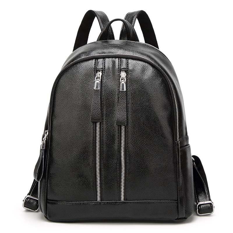 The New Fashion PU Leather Girls Backpack School bag Ms Backpack College Winds Travel bag