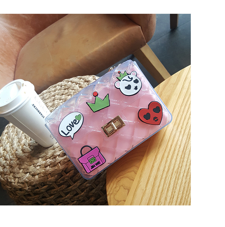 Lady Bags Leisure Simple Fashion Printing Messenger Small Square bag Women's bag Handbags