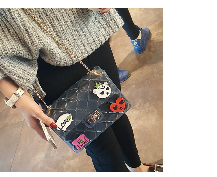 Lady Bags Leisure Simple Fashion Printing Messenger Small Square bag Women's bag Handbags