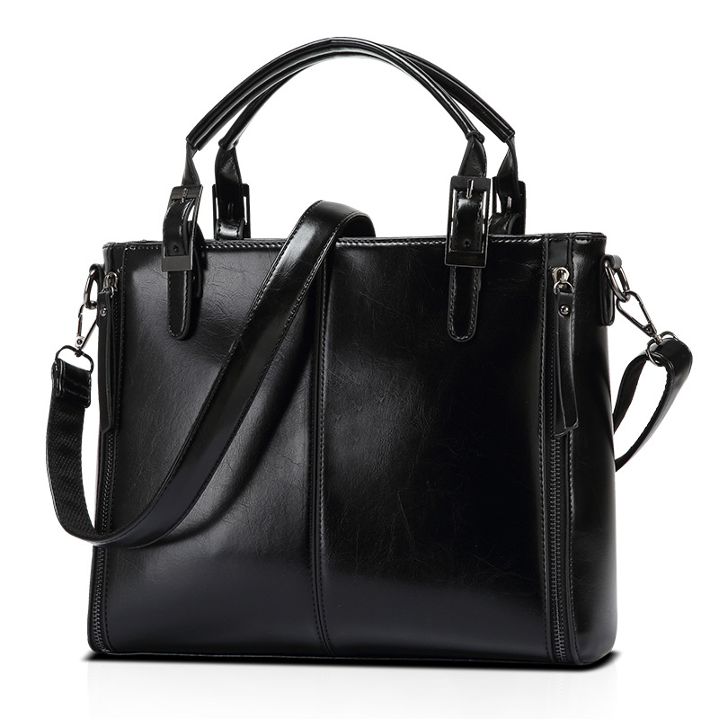 Oil wax Lady Bags Shoulder Messenger bag Western Style Portable Killer bag Fashion Ladies bag Handbags