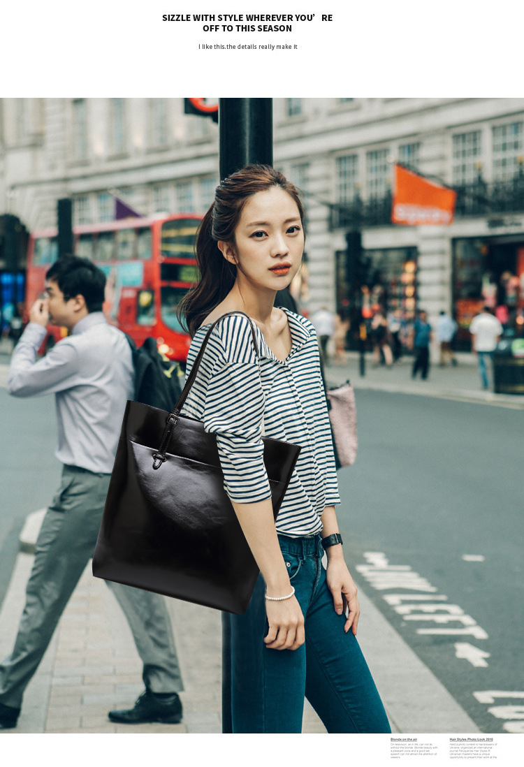 Women's bag fashion Simple Tote Shoulder Oblique cross Leisure Lady bags High capacity Lady bags Handbags