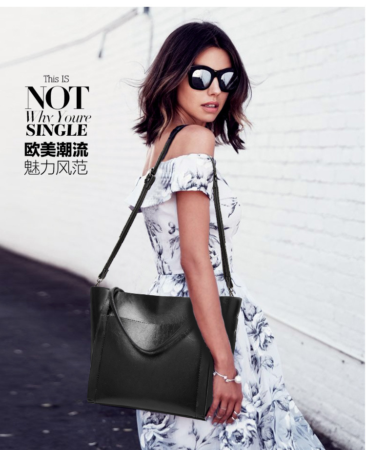 Western Style Fashion Ladies bag Portable Messenger Wild Shoulder Lady Bags Big bag