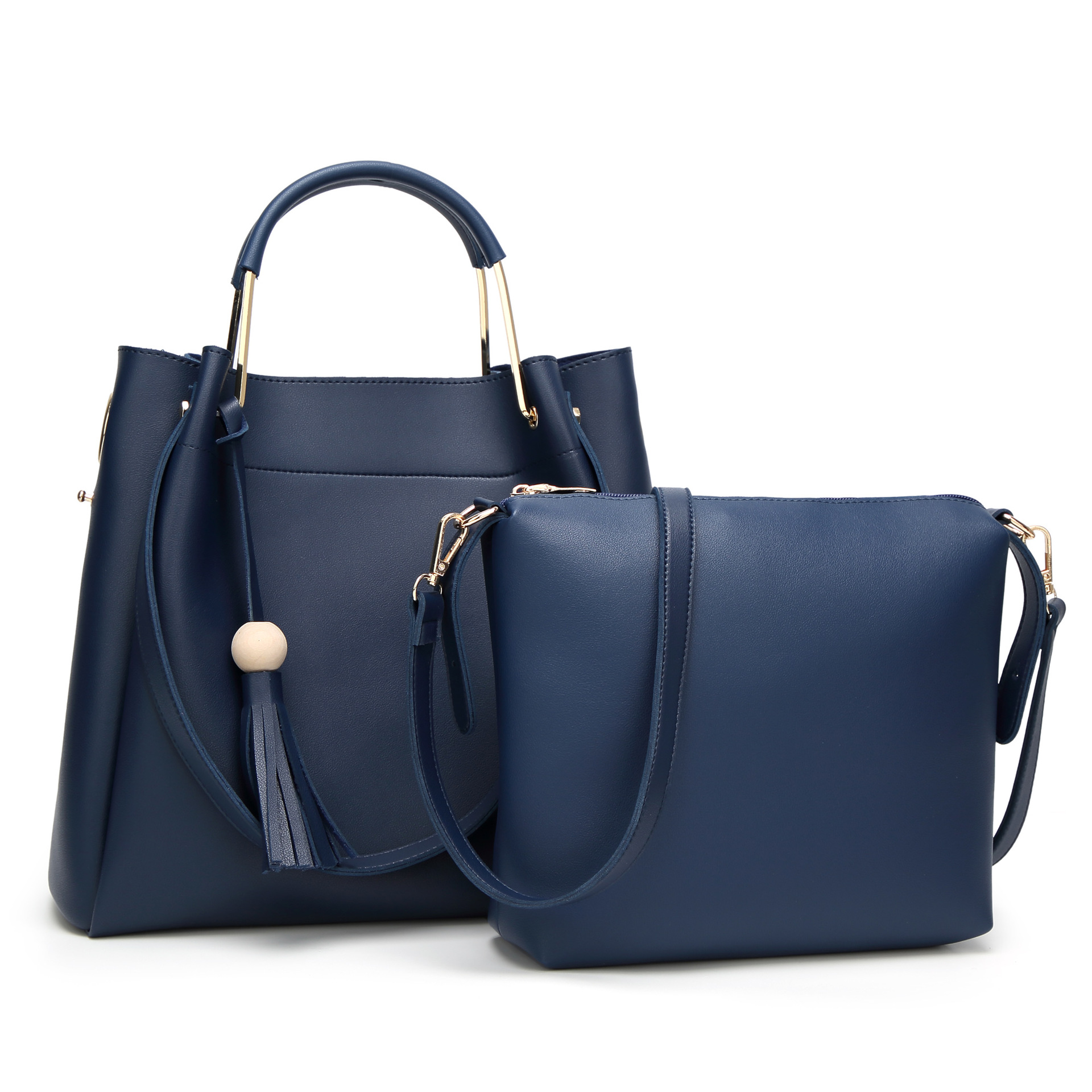 Ladies bag Messenger Mother Package Portable Shoulder Bags Simple Tassel Bucket Big Bag