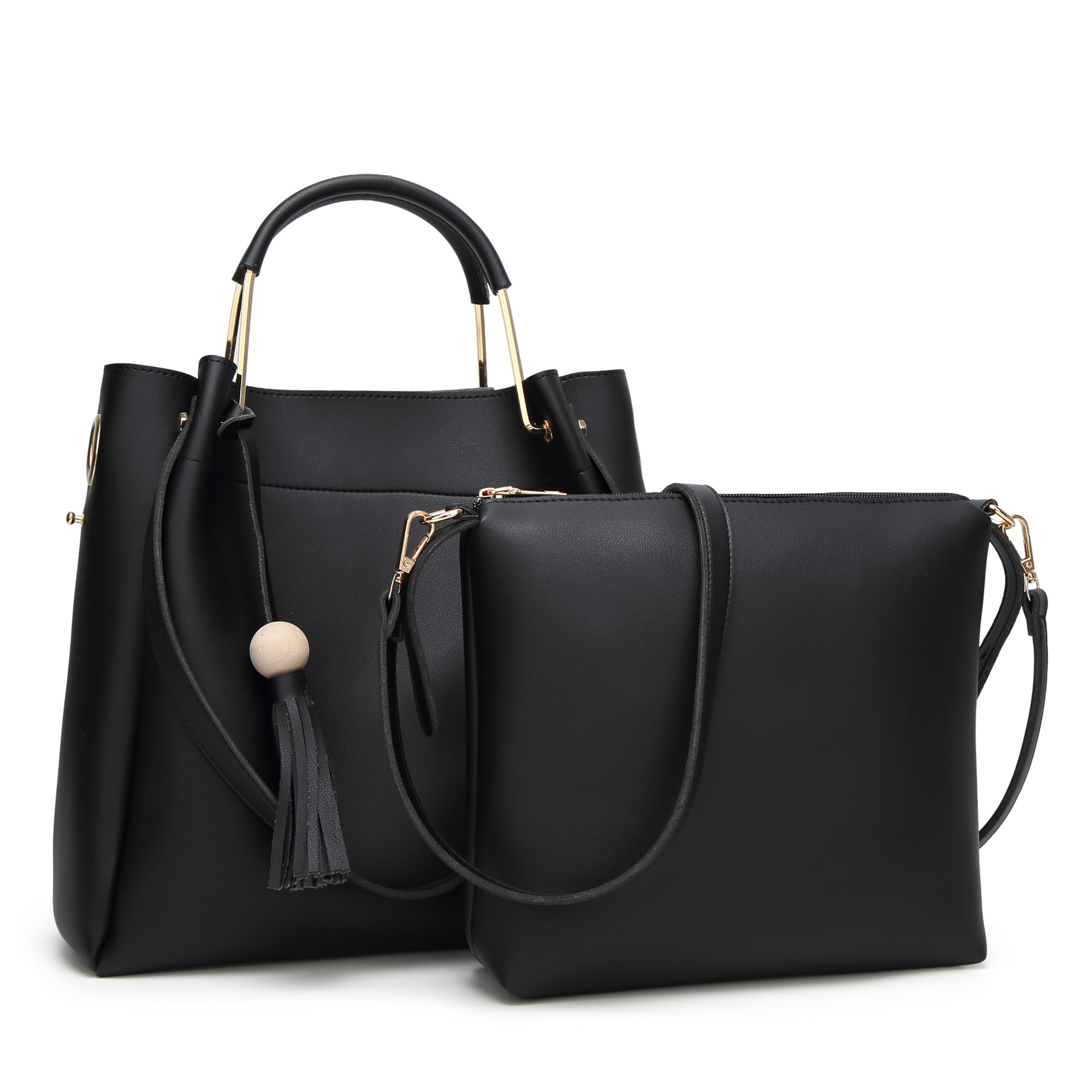 Ladies bag Messenger Mother Package Portable Shoulder Bags Simple Tassel Bucket Big Bag