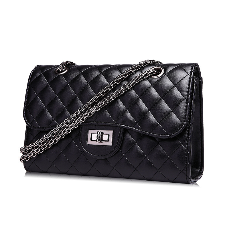 Ladies bag Lingge Chain Fashion Bag Wild Shoulder Messenger Bag Mini Handbag