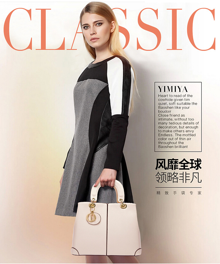 Lady bags Handbag Oblique cross Shoulder Bags Ms Simple fashion Trend package