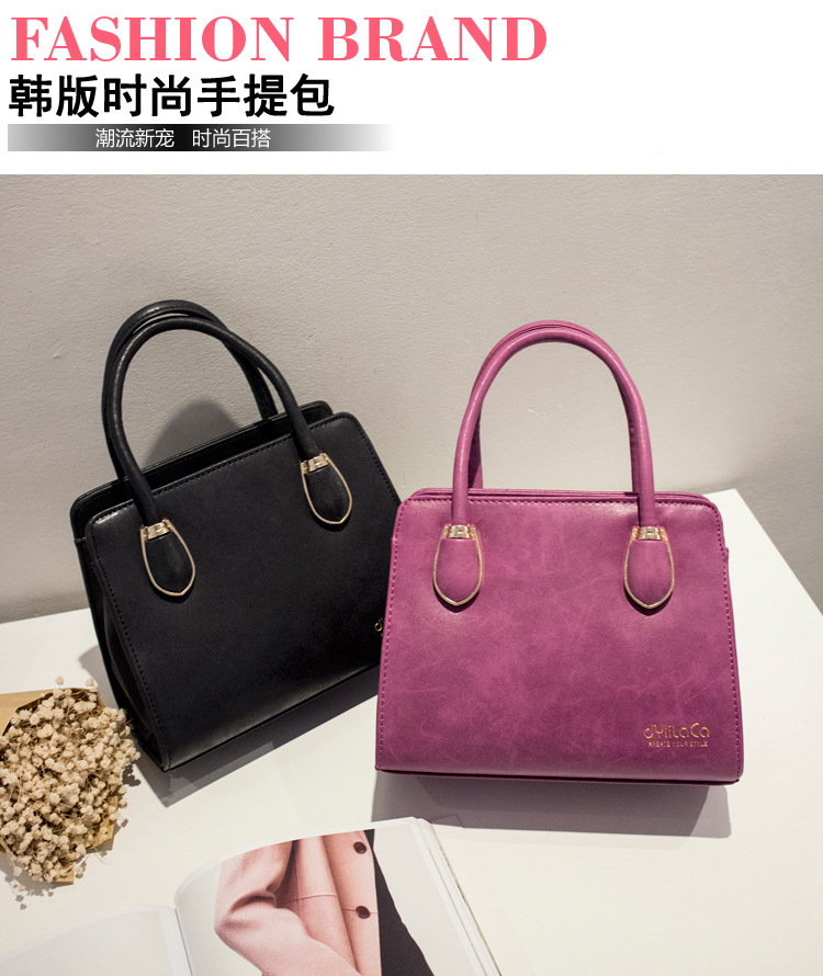Western Style Fashion Bag Oblique Cross Package Handbag Ms Fashion Trend Package