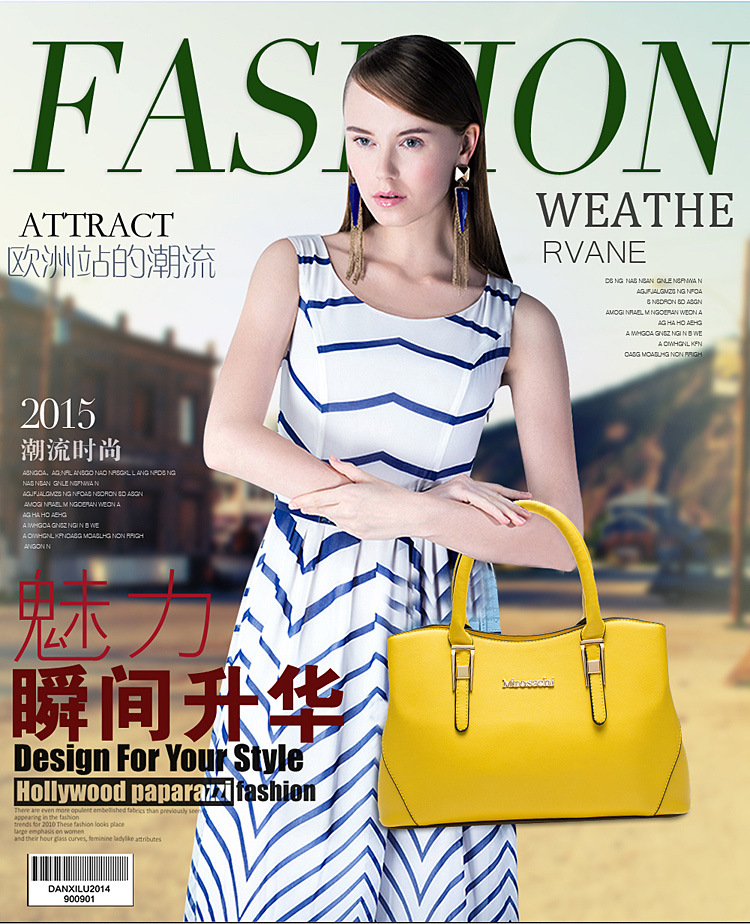 Lady Bags Cross Pattern The New Fashion Handbag Shoulder Messenger Ladies bag