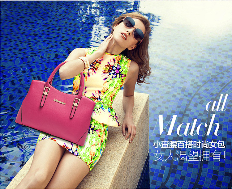 Lady Bags Cross Pattern The New Fashion Handbag Shoulder Messenger Ladies bag