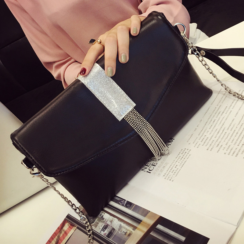The New Fashion Trend Hand bag Ms High End Wild Personality Tassel Bag Handbags