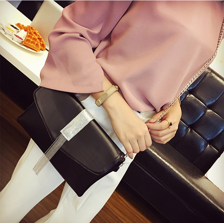 The New Fashion Trend Hand bag Ms High End Wild Personality Tassel Bag Handbags