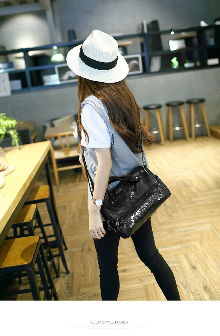 Lady Bags Trend Handbag Ms Personality Fashion Shoulder Oblique Cross Package