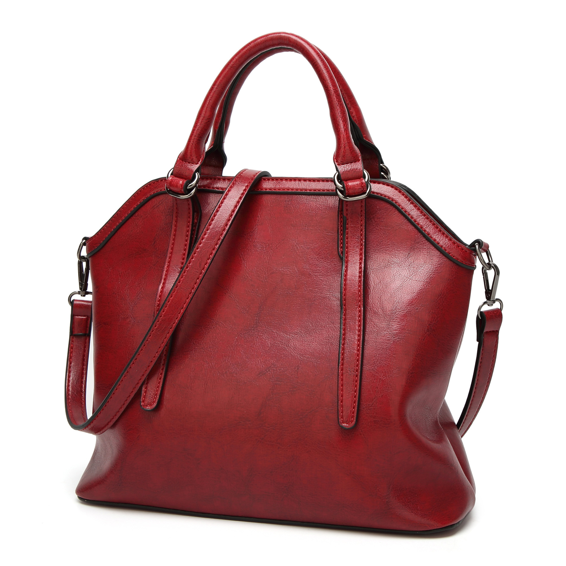 Lady Bags Portable Shoulder Oblique Cross Package Western Style Fashion Wild Ms Shell Big bag Handbags