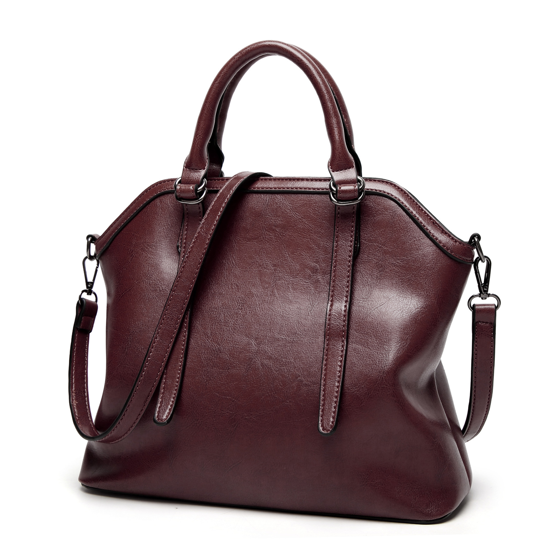 Lady Bags Portable Shoulder Oblique Cross Package Western Style Fashion Wild Ms Shell Big bag Handbags