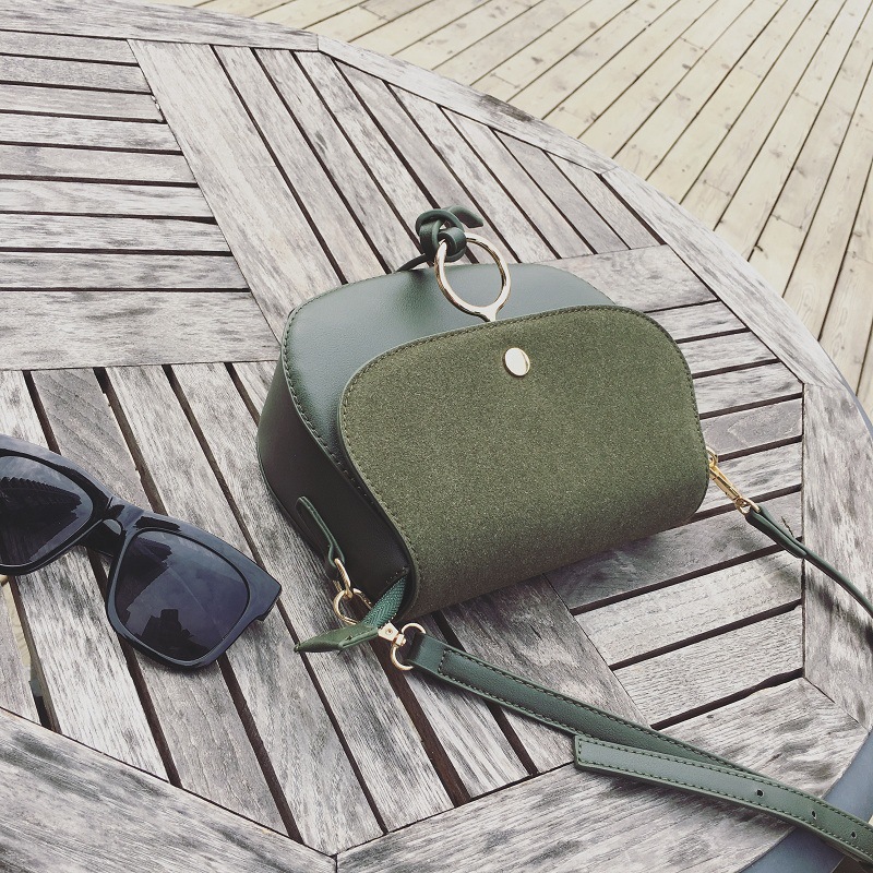 Ms Matte Skin Little Pig Treasure Shoulder Oblique Cross Package Wild Fashion Lady Bags Handbags