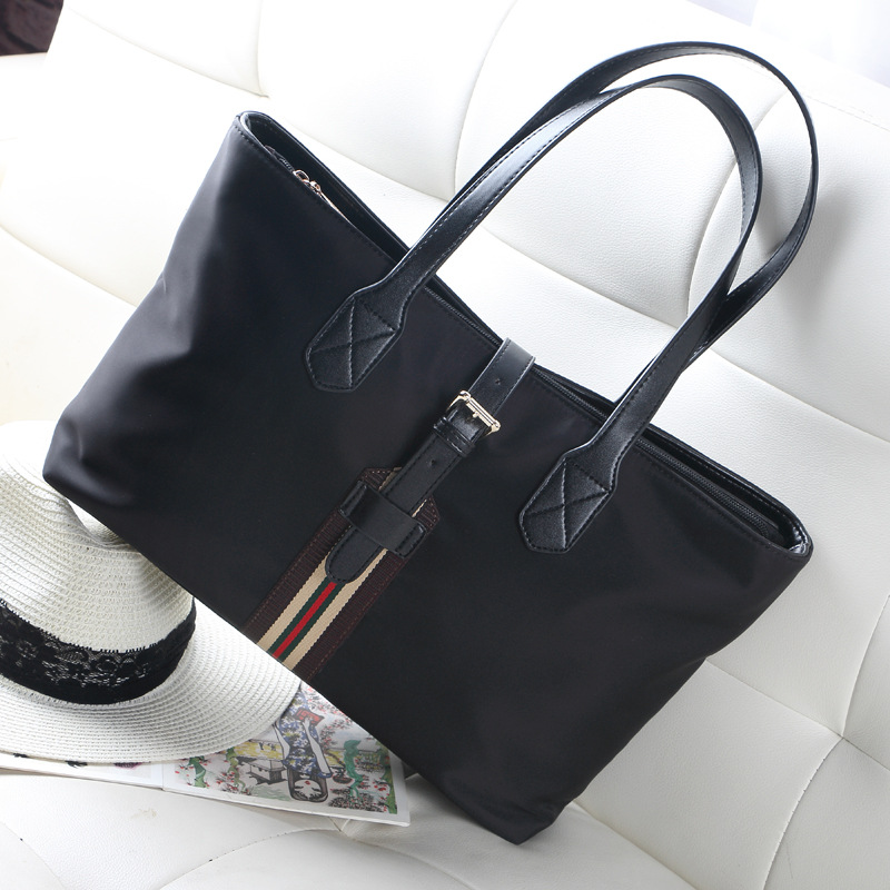The New Lady Bags Simple Waterproof Oxford Cloth Leisure High Capacity Handbag Shoulder Bags