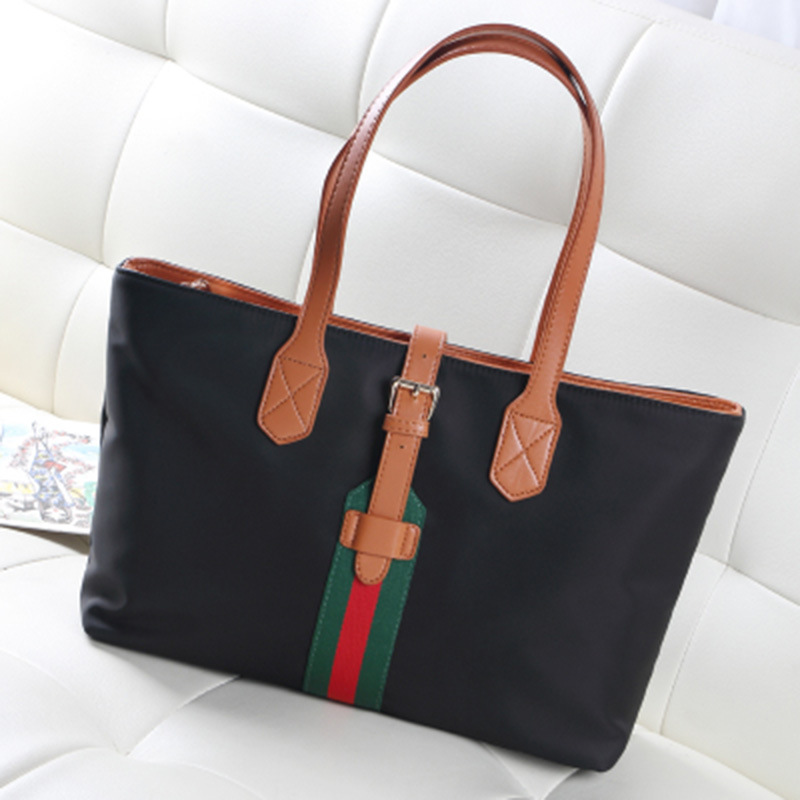 The New Lady Bags Simple Waterproof Oxford Cloth Leisure High Capacity Handbag Shoulder Bags