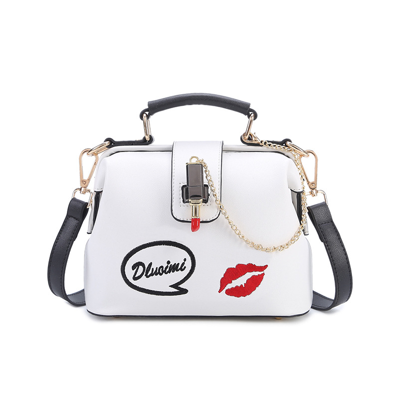 Ms The New Trend Simple Chain Shoulder Bags Lipstick Package Handbag Messenger Bag