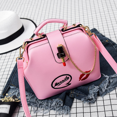 Ms The New Trend Simple Chain Shoulder Bags Lipstick Package Handbag Messenger Bag