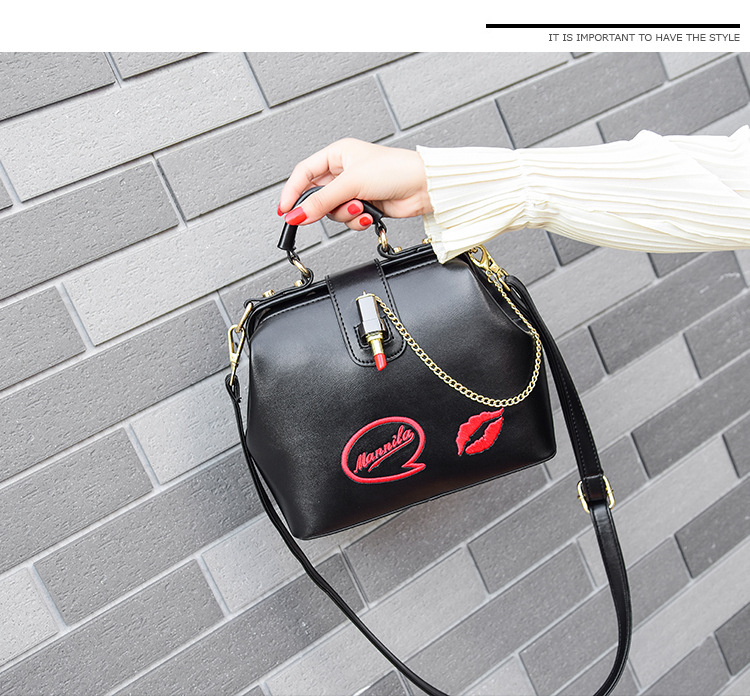 Ms The New Trend Simple Chain Shoulder Bags Lipstick Package Handbag Messenger Bag