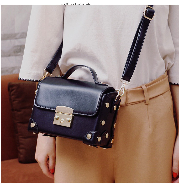 The New Retro Lady Bags Small Box Bag Literature And Art Fresh Messenger bag Shoulder Handbag