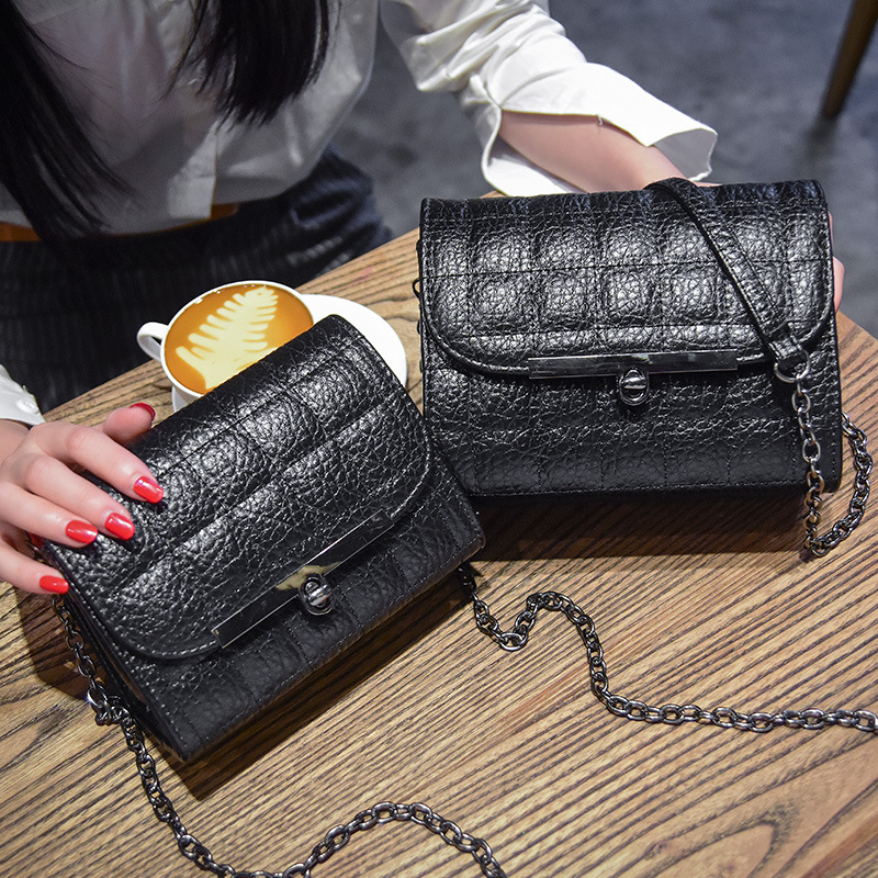 The New Lady Bags Trend Mini Chain Pack Simple Wild Shoulder Messenger bag Handbags