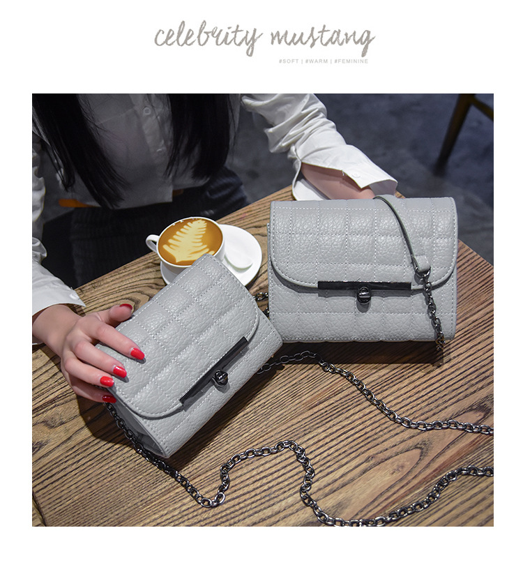 The New Lady Bags Trend Mini Chain Pack Simple Wild Shoulder Messenger bag Handbags