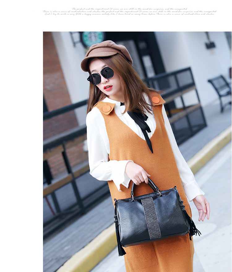 Female Bag The New Western Style Fashion Lady Bags Trend Big Bag Shoulder Handbag