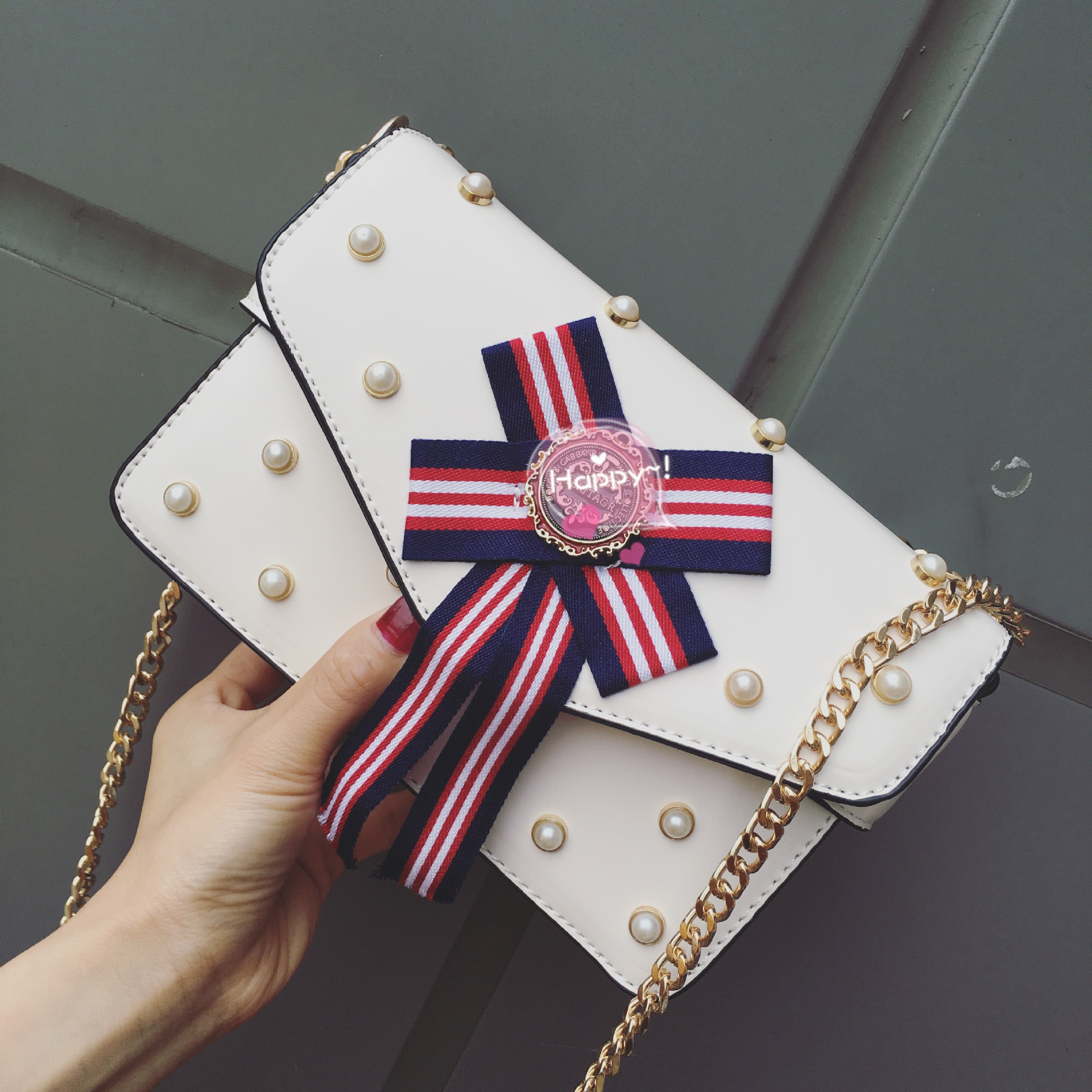 The New Lady Bags Butterfly Chain Bag Ms Wild Fashion Handbag Shoulder Oblique Cross Package