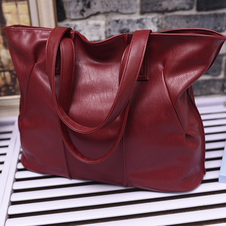 Western Style Simple Tote The New Ms Shoulder Bags Wild Trend Handbag Handbags