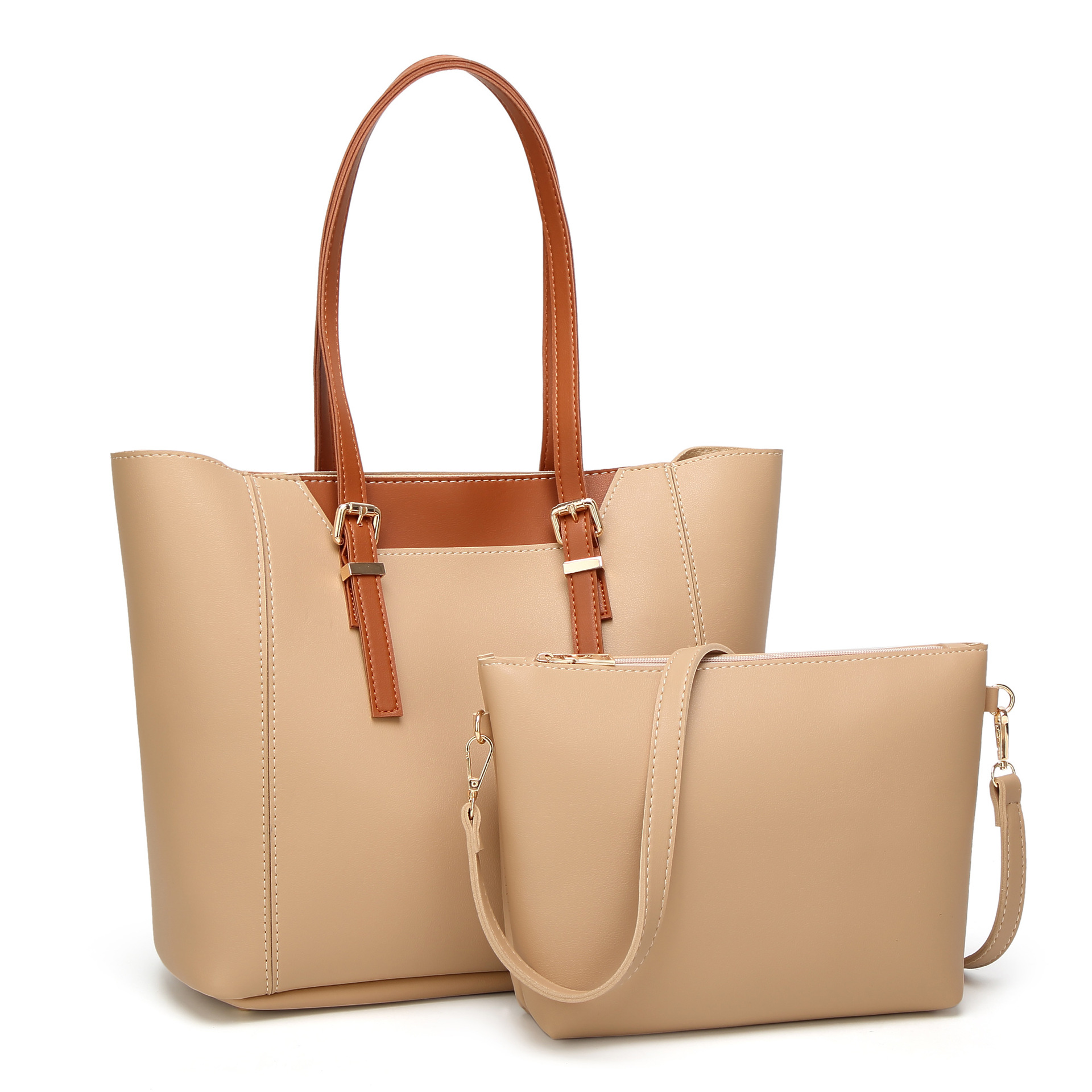 The New Lady Bags PU bag Mother Package Three Sets Fashion Portable Shoulder Messenger bag Handbags