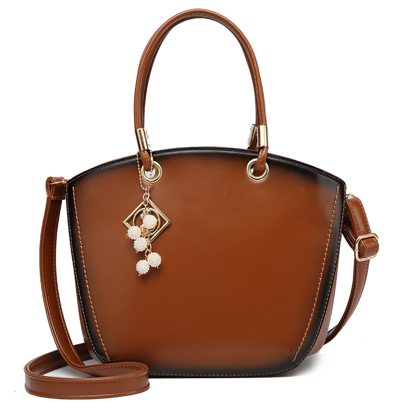 The New Lady Bags Fashion Shoulder Messenger Bag Simple Wild Handbag Lady Bags Big bag