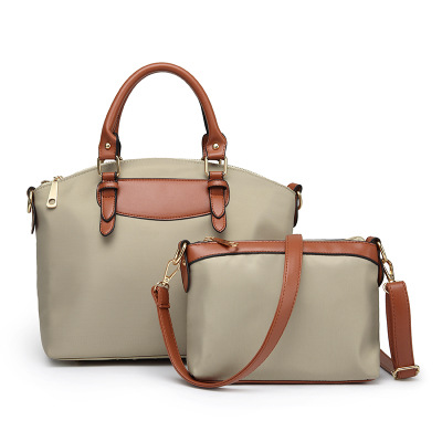 The New Ms. bag Western Style Mother Handbag Shoulder Diagonal Package Oxford Cloth Big Bag
